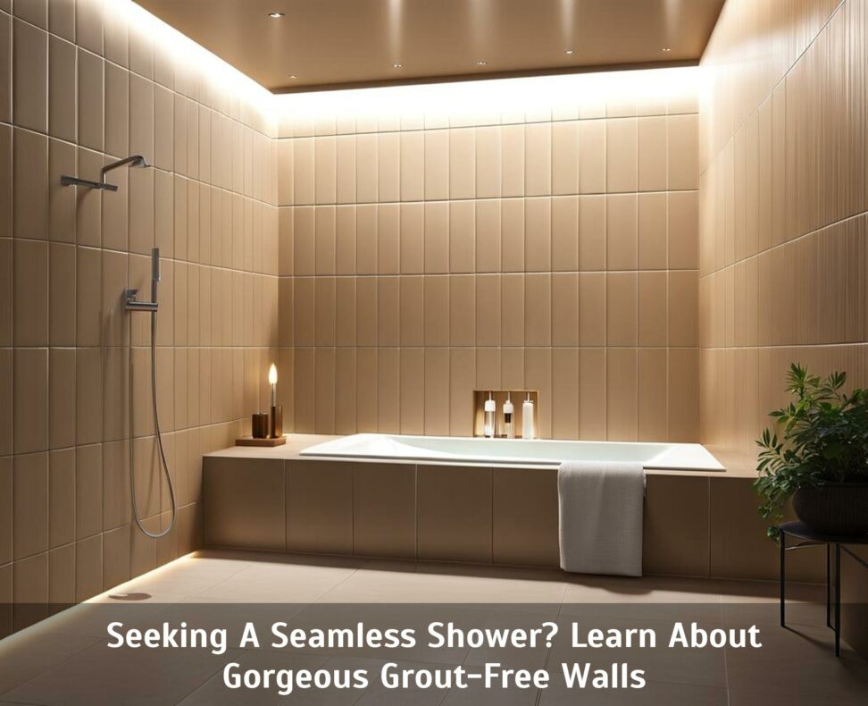 Seeking A Seamless Shower? Learn About Gorgeous Grout-Free Walls ...