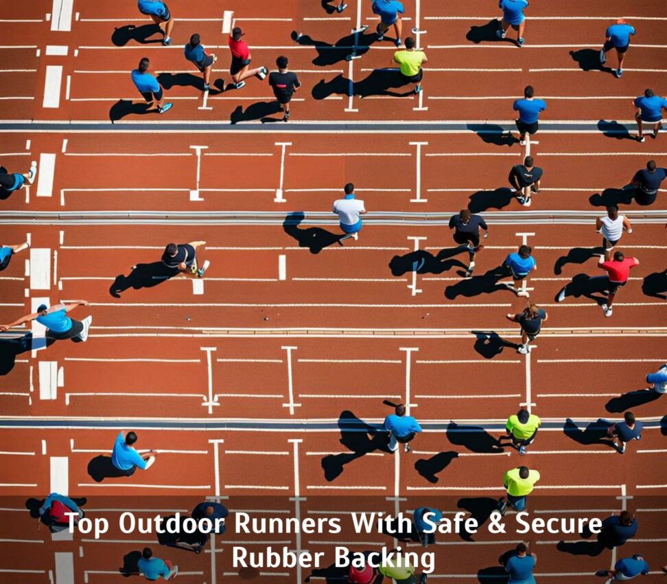 Top Outdoor Runners With Safe & Secure Rubber Backing - Corley Designs