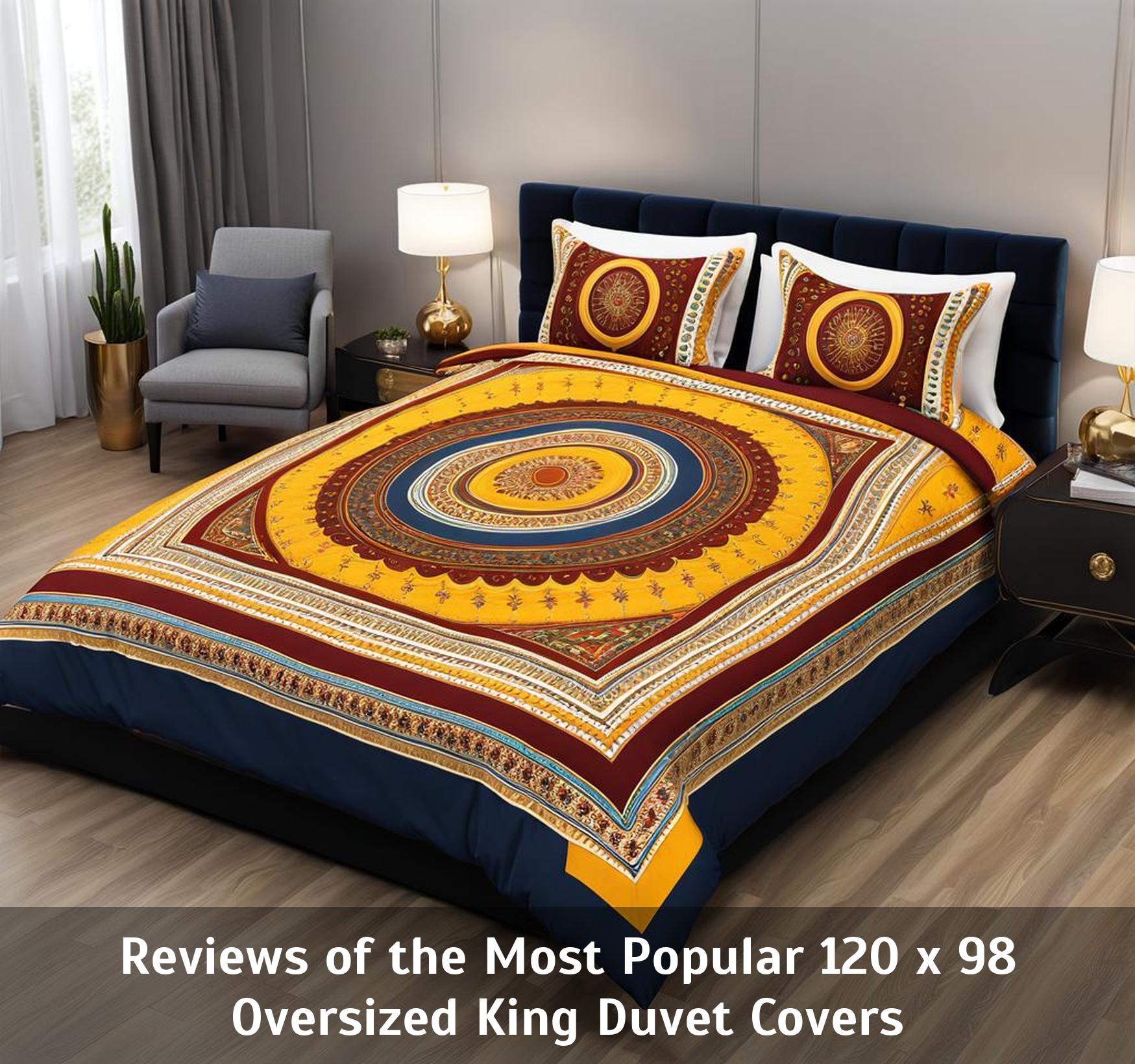 Reviews Of The Most Popular 120 X 98 Oversized King Duvet Covers 