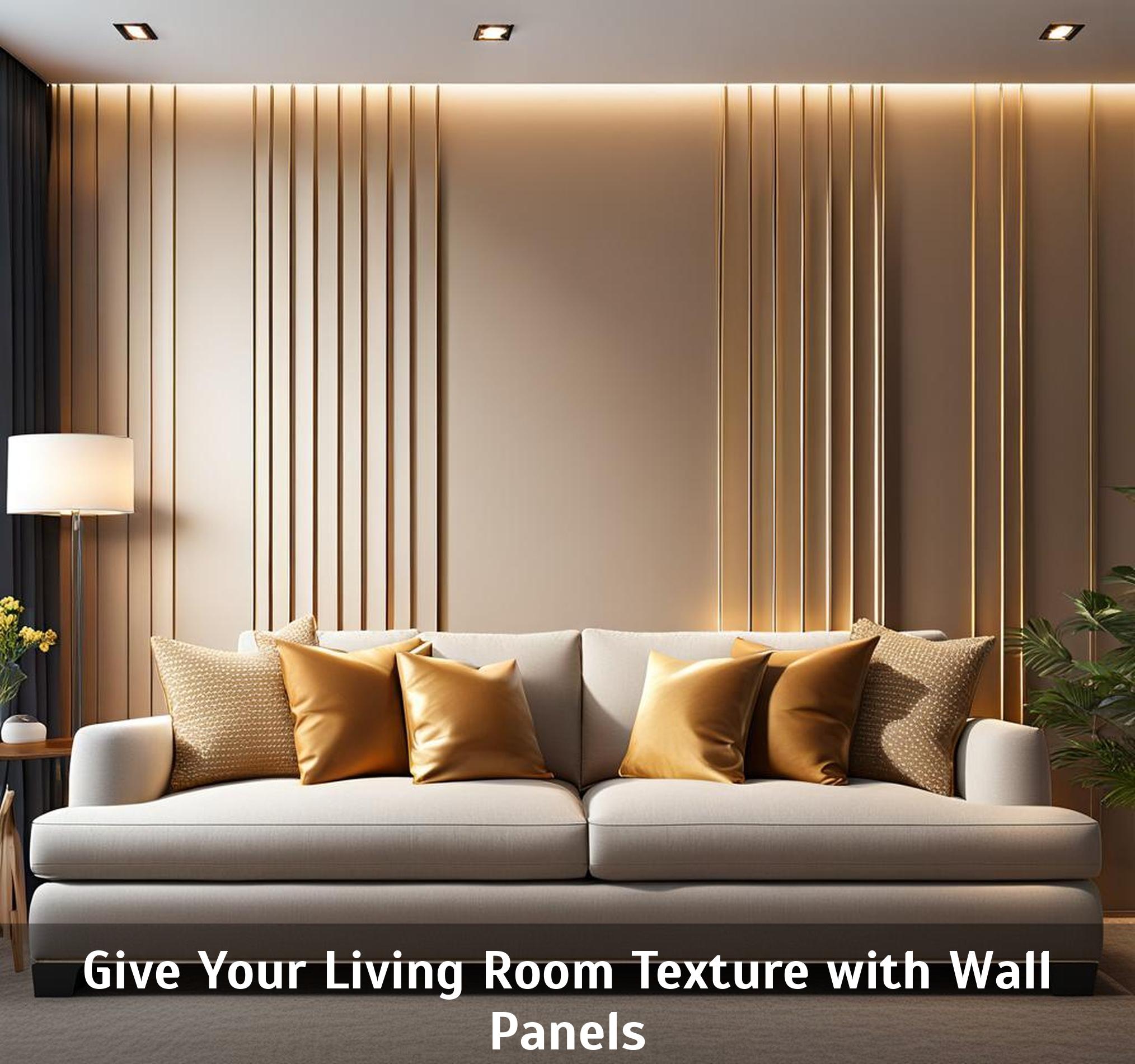 Give Your Living Room Texture With Wall Panels - Corley Designs