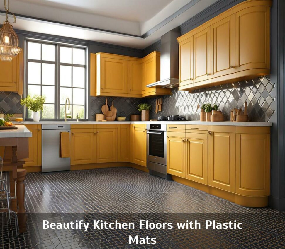 Beautify Kitchen Floors with Plastic Mats - Corley Designs