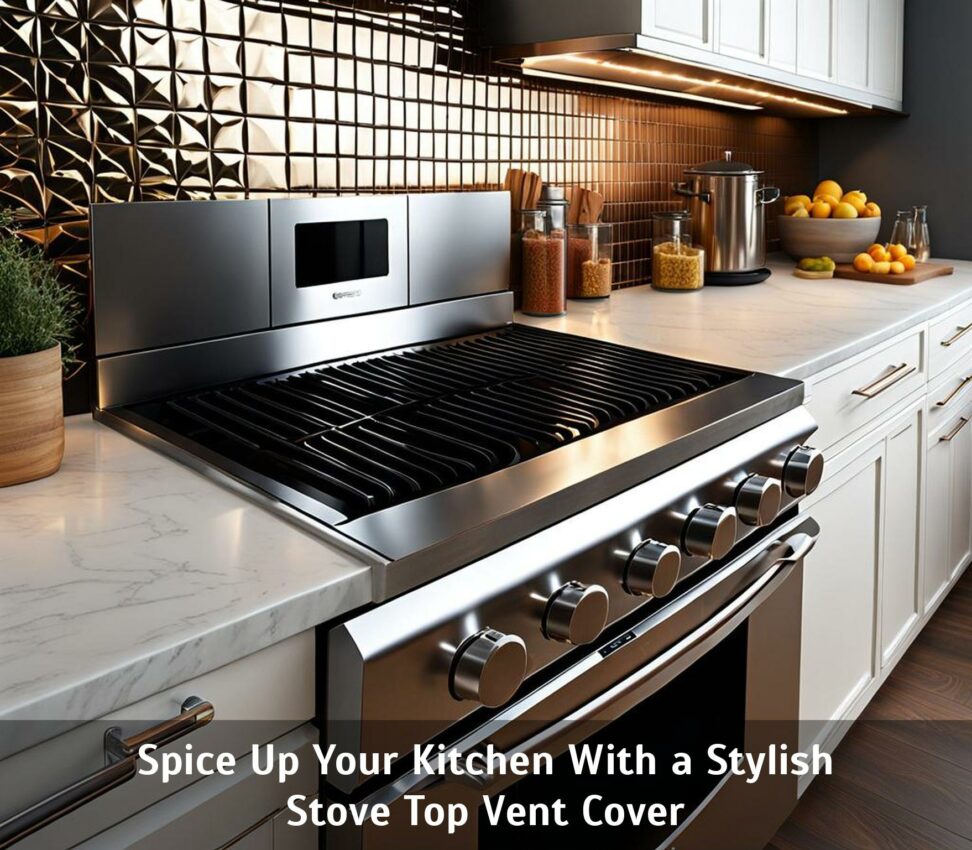 Spice Up Your Kitchen With a Stylish Stove Top Vent Cover - Corley Designs