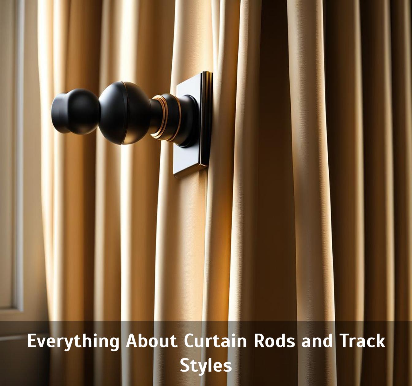 Everything About Curtain Rods and Track Styles - Corley Designs