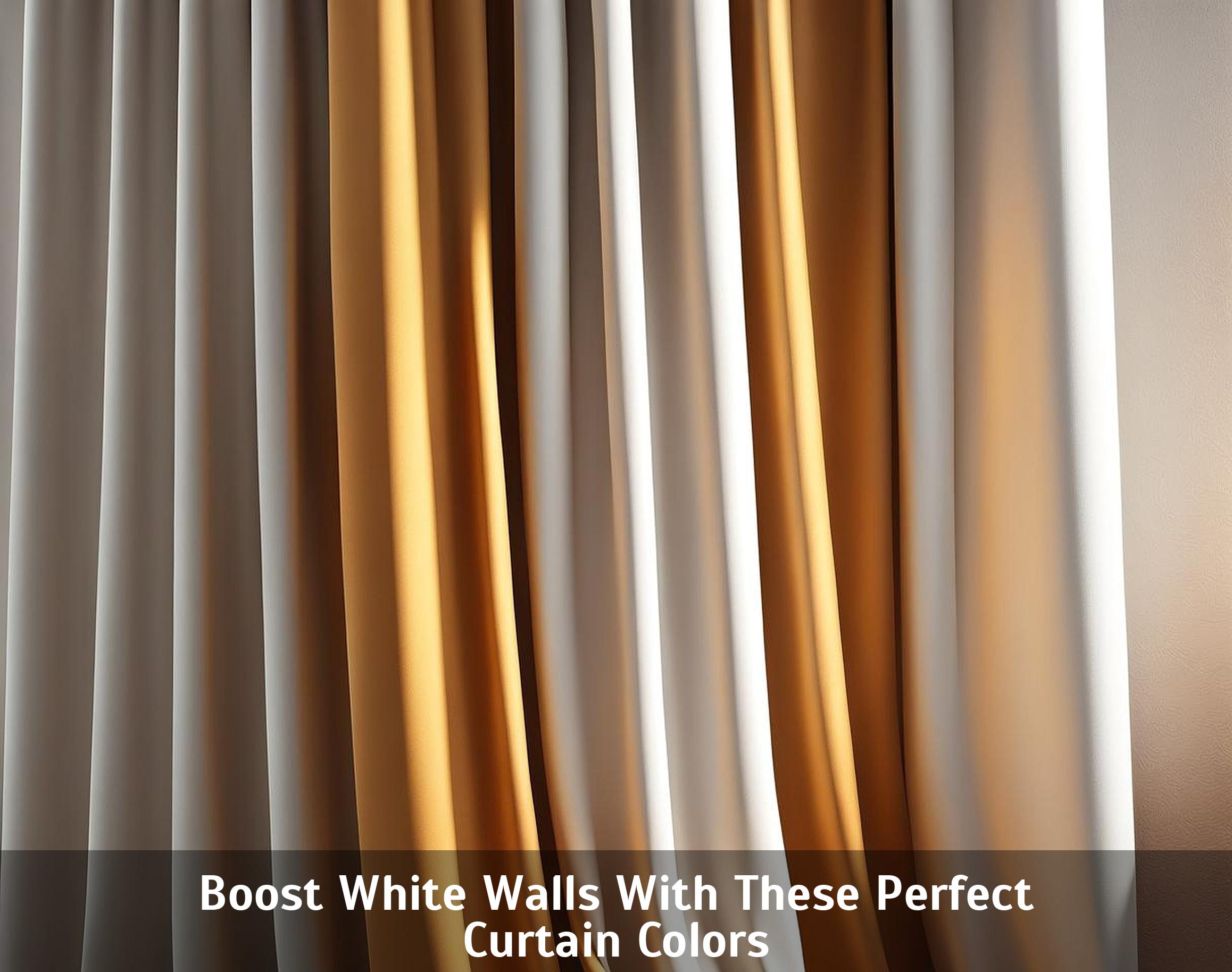 Boost White Walls With These Perfect Curtain Colors Corley Designs