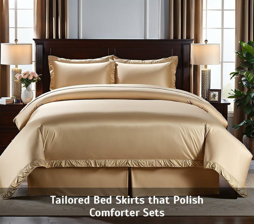 Tailored Bed Skirts that Polish Comforter Sets - Corley Designs