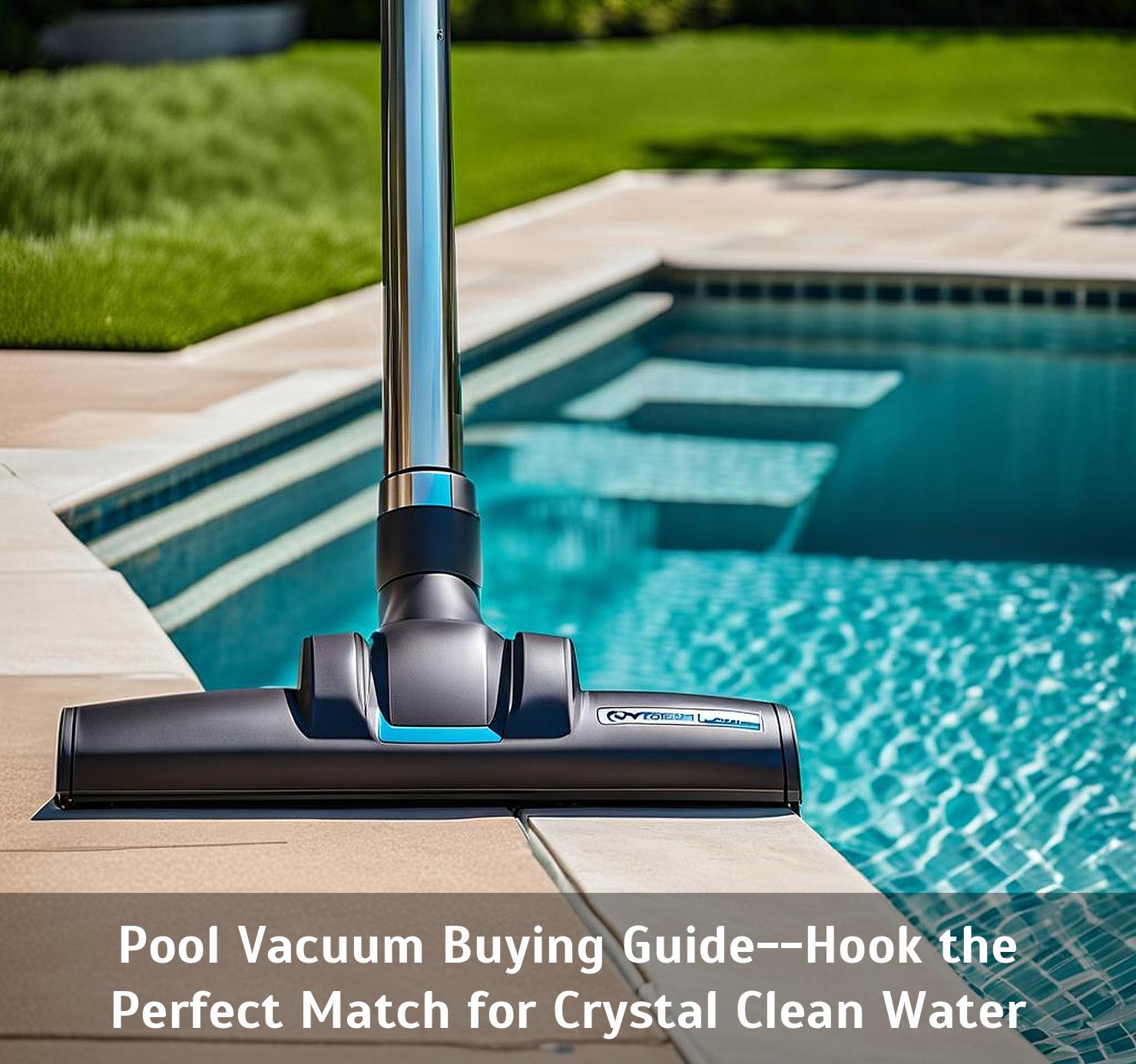 Pool Vacuum Buying Guide--Hook the Perfect Match for Crystal Clean ...