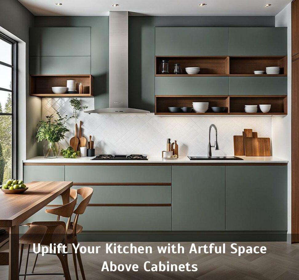 Uplift Your Kitchen With Artful Space Above Cabinets Corley Designs   Kitchen Decor Above Cabinets 972x911 