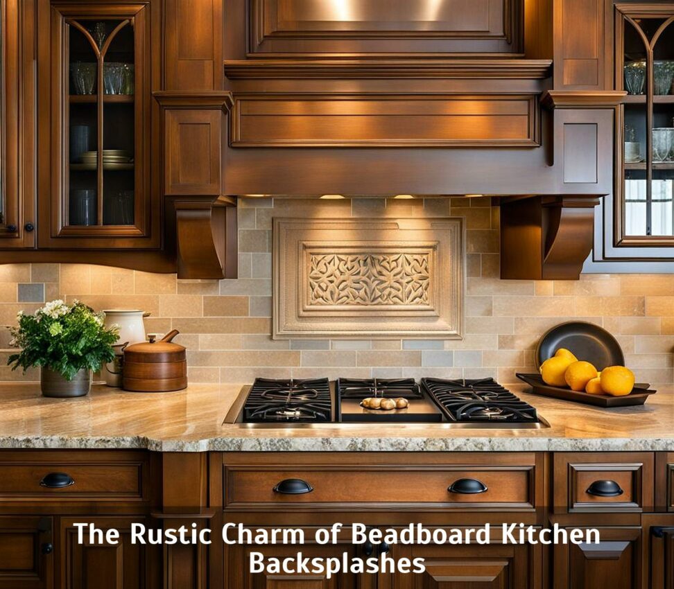 The Rustic Charm of Beadboard Kitchen Backsplashes - Corley Designs