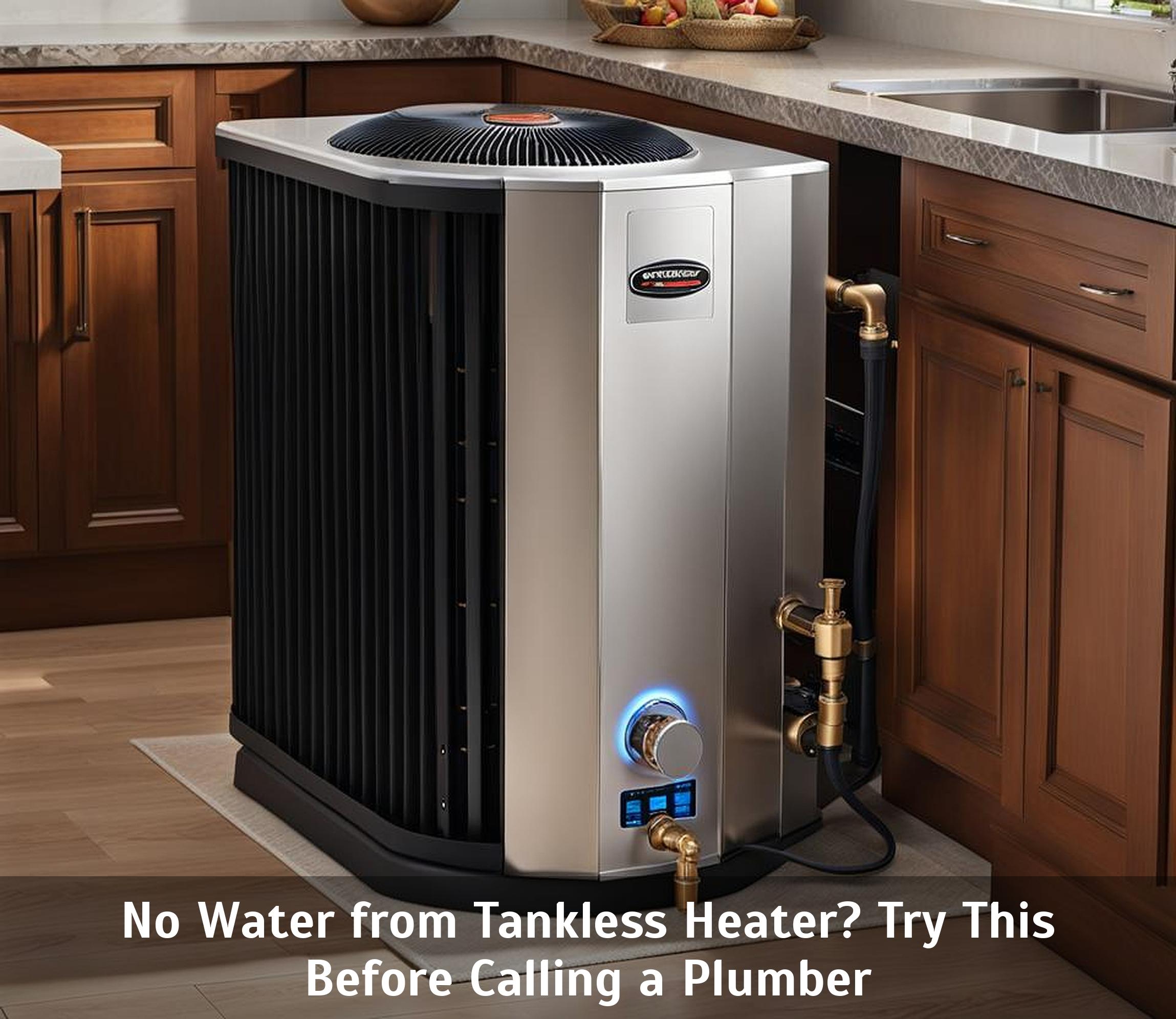 No Water from Tankless Heater? Try This Before Calling a Plumber ...